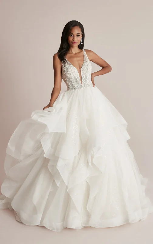 Gothic - inspired wedding dress for an edgy bride88227