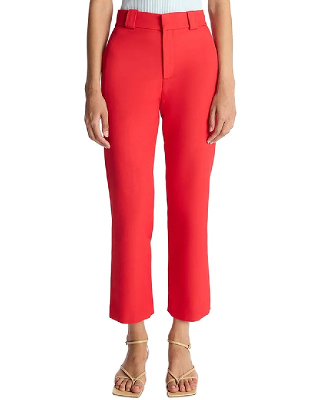 Solid color wide leg denim pants for women in a minimalist and trendy styleA.L.C. Foster Pant Solid color wide leg denim pants for women in a minimalist and trendy styleA.L.C. Foster Pant