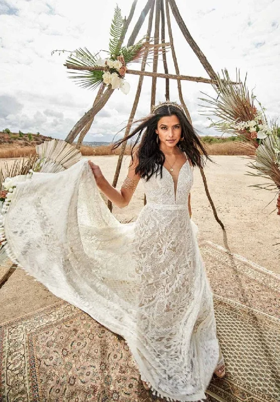Historical - era - themed wedding dressAll Who Wander Loren - Size 12