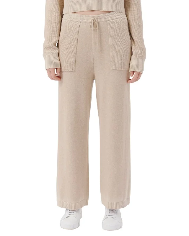 Wide leg linen blend pants for women in summerATM Anthony Thomas Melillo Cashmere-Blend Pant Wide leg linen blend pants for women in summerATM Anthony Thomas Melillo Cashmere-Blend Pant