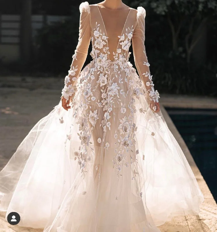 Overskirt - detachable wedding dressBerta  22-06
