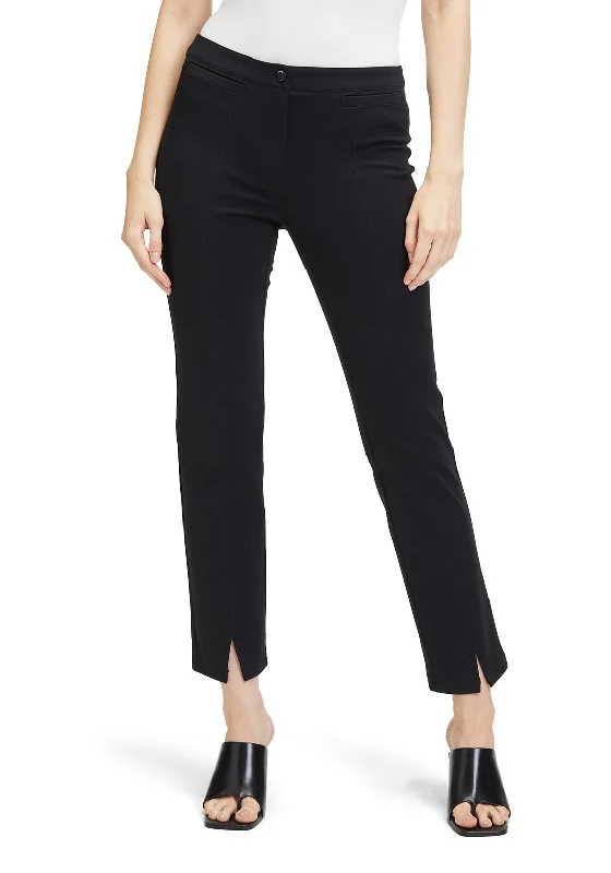 Ankle length dress pants for women in a versatile and formal styleBetty Barclay Slim Leg Stretch Trouser, Navy