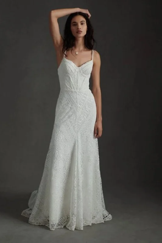 Shrug - included wedding dress for cooler weatherBHLDN Rish Anna Gown