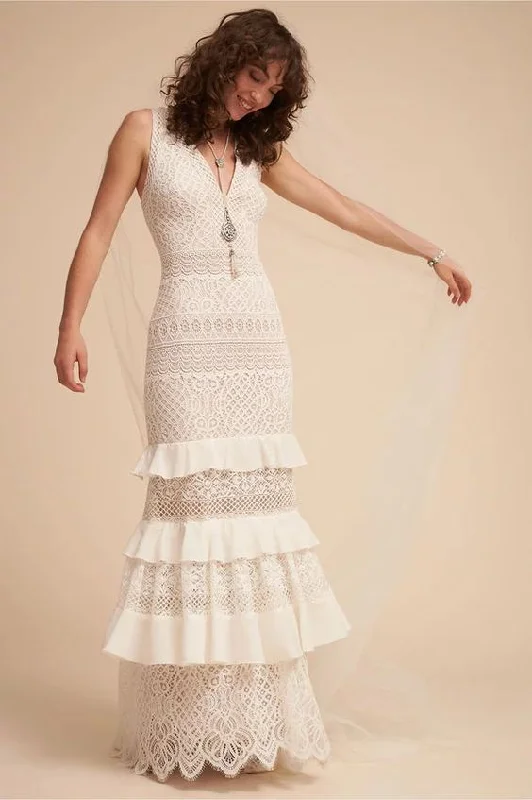 Evening - ready ball gown wedding dressBHLDN Tadashi Shoji Cabriole Gown