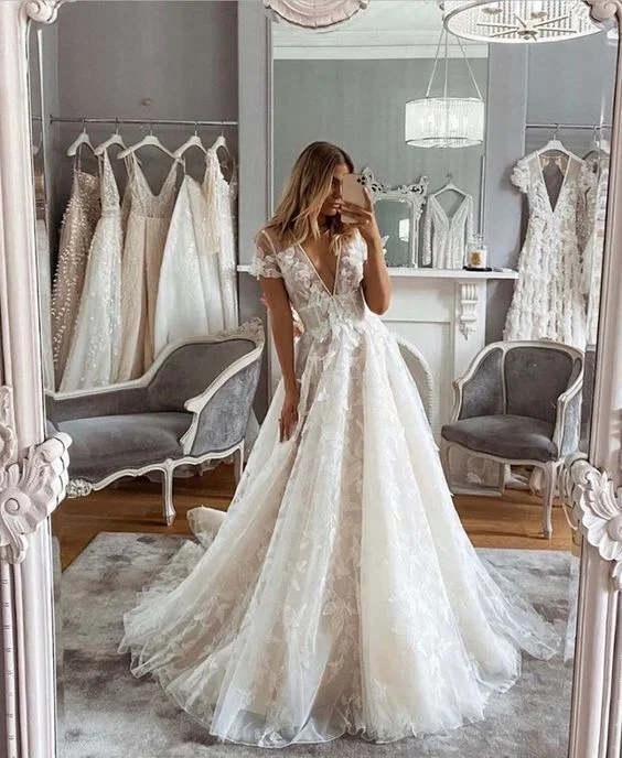 Gemstone - embellished wedding dressCharming Cheap Custom Long Simple wedding dress Prom Dresses cg19292 Gemstone - embellished wedding dressCharming Cheap Custom Long Simple wedding dress Prom Dresses cg19292