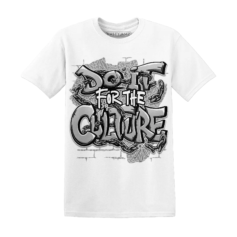 Fitted women's T - shirt with a ruched sideNastyJamz Craft Ivory 3s T Shirt Match Do It For Culture
