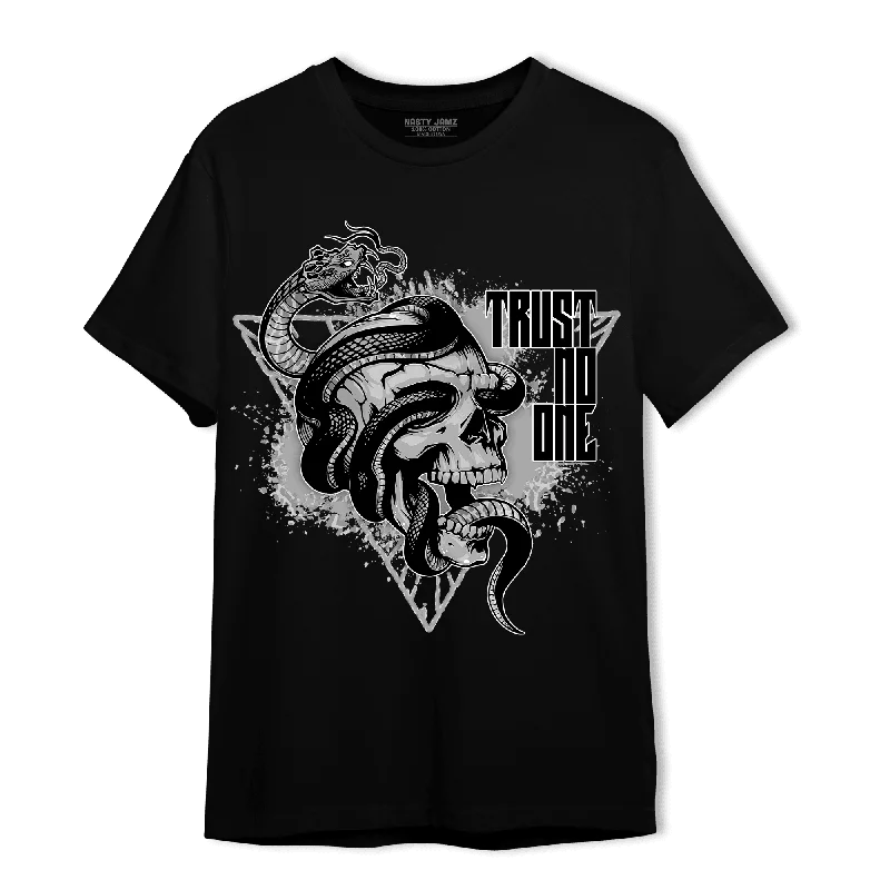 Women's T - shirt with a fringed hemNastyJamz Craft Ivory 3s T Shirt Match Dont Trust Any Women's T - shirt with a fringed hemNastyJamz Craft Ivory 3s T Shirt Match Dont Trust Any