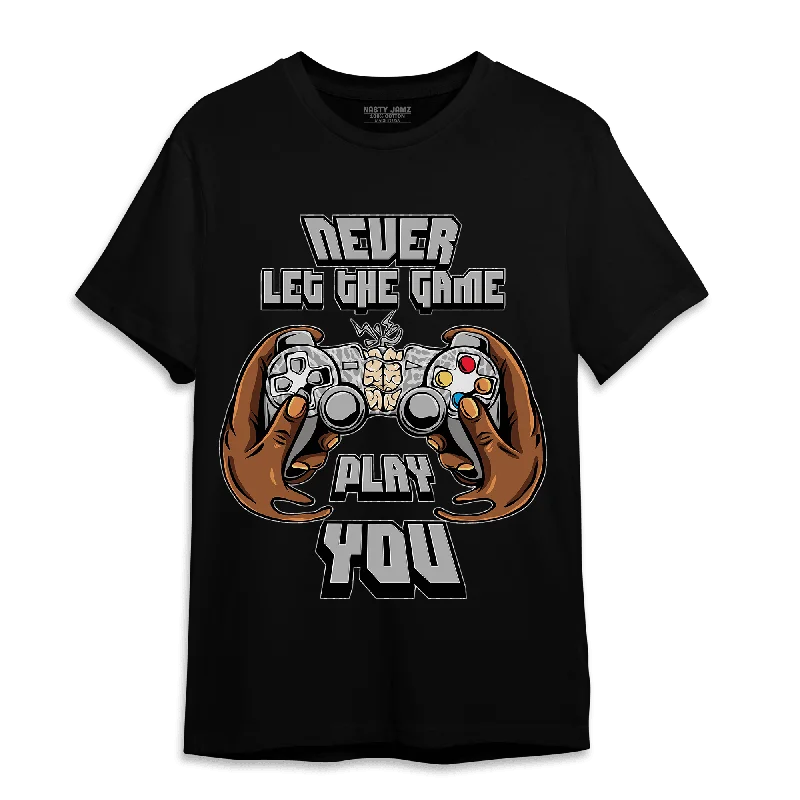 Women's T - shirt with a ruffled collarNastyJamz Craft Ivory 3s T Shirt Match The Game Changer