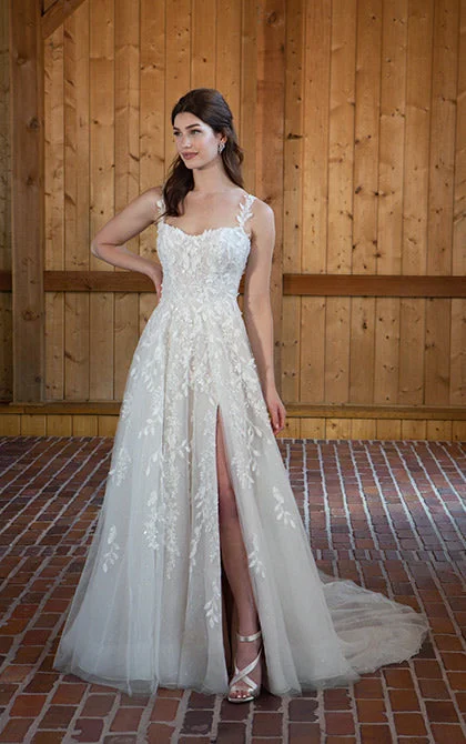 Imported high - quality wedding dressD3668