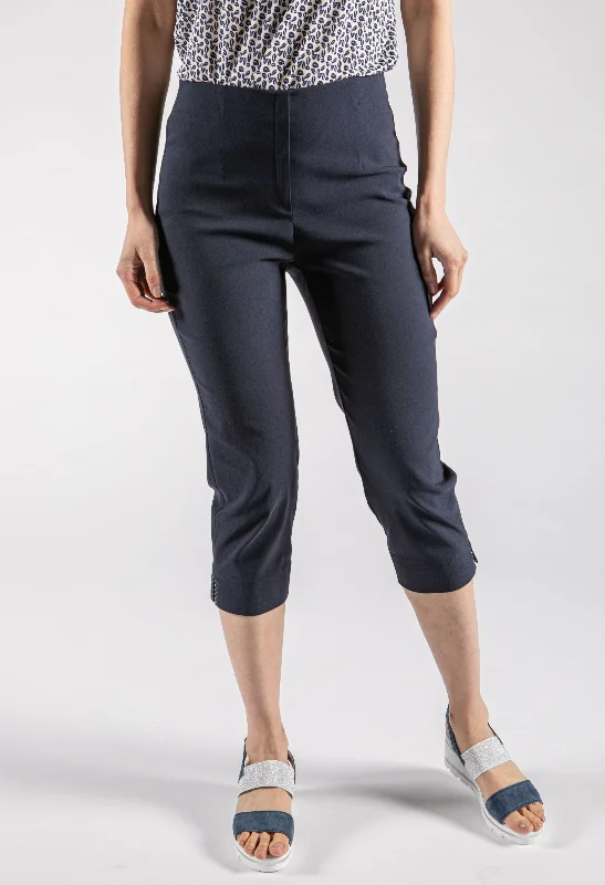 Leather look wide leg pants for women in a bold and stylish lookDiamante Detail Pull On Cropped Trouser Leather look wide leg pants for women in a bold and stylish lookDiamante Detail Pull On Cropped Trouser