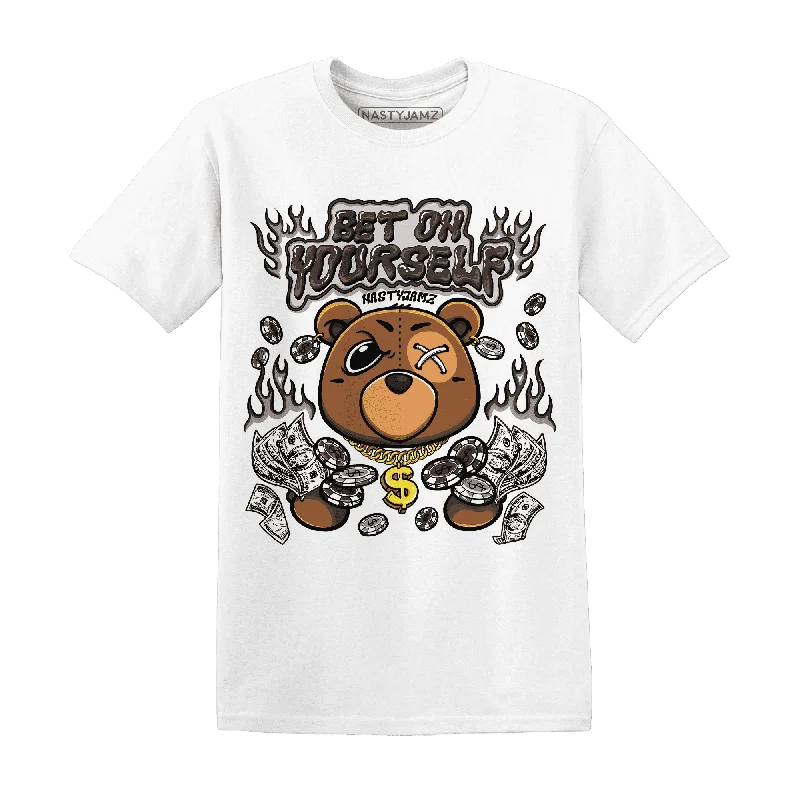 Long - length women's T - shirt with a hood and a drawstringNastyJamz Dunk Low Baroque Brown T Shirt Match Bet On Yourself BER Long - length women's T - shirt with a hood and a drawstringNastyJamz Dunk Low Baroque Brown T Shirt Match Bet On Yourself BER