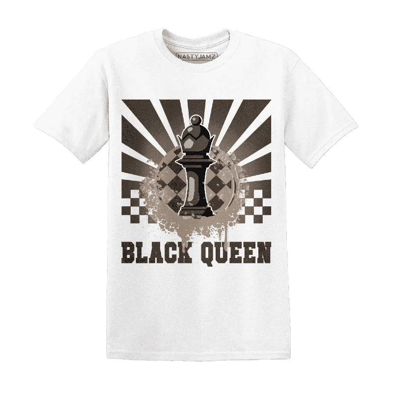 Fitted women's turtleneck T - shirt with a cut - out backNastyJamz Dunk Low Baroque Brown T Shirt Match Black Queen Collection Fitted women's turtleneck T - shirt with a cut - out backNastyJamz Dunk Low Baroque Brown T Shirt Match Black Queen Collection