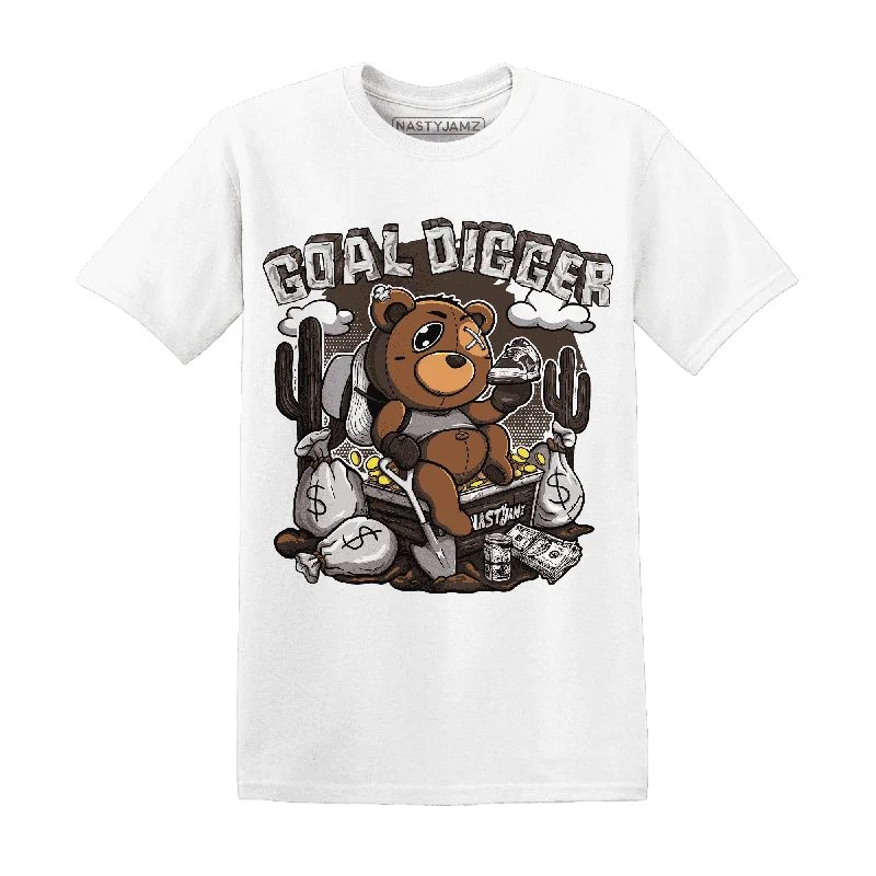 Women's lace - trimmed T - shirt for a delicate lookNastyJamz Dunk Low Baroque Brown T Shirt Match Goal Digger Planner Women's lace - trimmed T - shirt for a delicate lookNastyJamz Dunk Low Baroque Brown T Shirt Match Goal Digger Planner