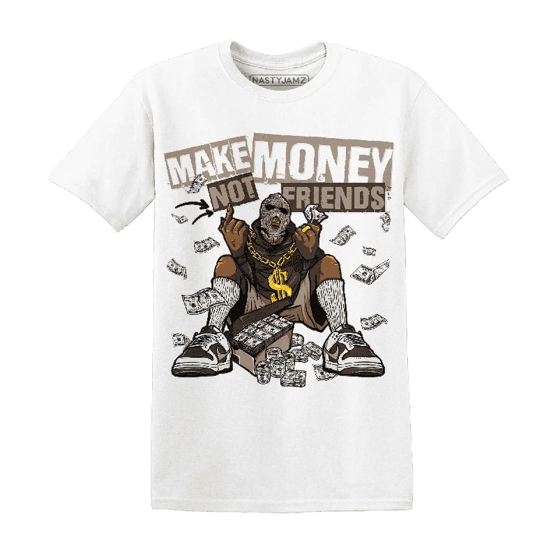 Women's T - shirt with a patchwork designNastyJamz Dunk Low Baroque Brown T Shirt Match Make Money Not Friends Women's T - shirt with a patchwork designNastyJamz Dunk Low Baroque Brown T Shirt Match Make Money Not Friends