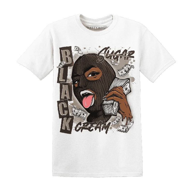 Women's T - shirt with a cut - out detailNastyJamz Dunk Low Baroque Brown T Shirt Match No Sugar No Cream