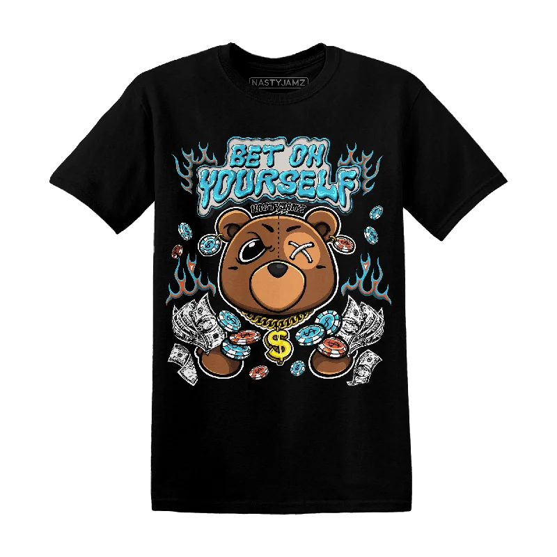 Women's T - shirt with a cut - out detailNastyJamz Dunk Low Dolphins T Shirt Match Bet On Yourself BER Women's T - shirt with a cut - out detailNastyJamz Dunk Low Dolphins T Shirt Match Bet On Yourself BER