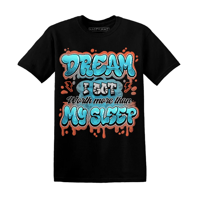Long - length women's T - shirt to wear as a cover - upNastyJamz Dunk Low Dolphins T Shirt Match Dream Over Rest