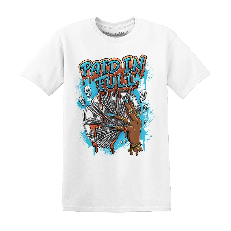 Women's turtleneck T - shirt for a sophisticated appearanceNastyJamz Dunk Low Dolphins T Shirt Match Paid In Full Women's turtleneck T - shirt for a sophisticated appearanceNastyJamz Dunk Low Dolphins T Shirt Match Paid In Full