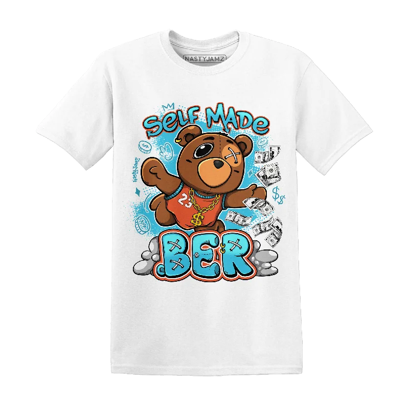 Cropped women's T - shirt to pair with high - waisted skirtsNastyJamz Dunk Low Dolphins T Shirt Match Self Made BER Cropped women's T - shirt to pair with high - waisted skirtsNastyJamz Dunk Low Dolphins T Shirt Match Self Made BER