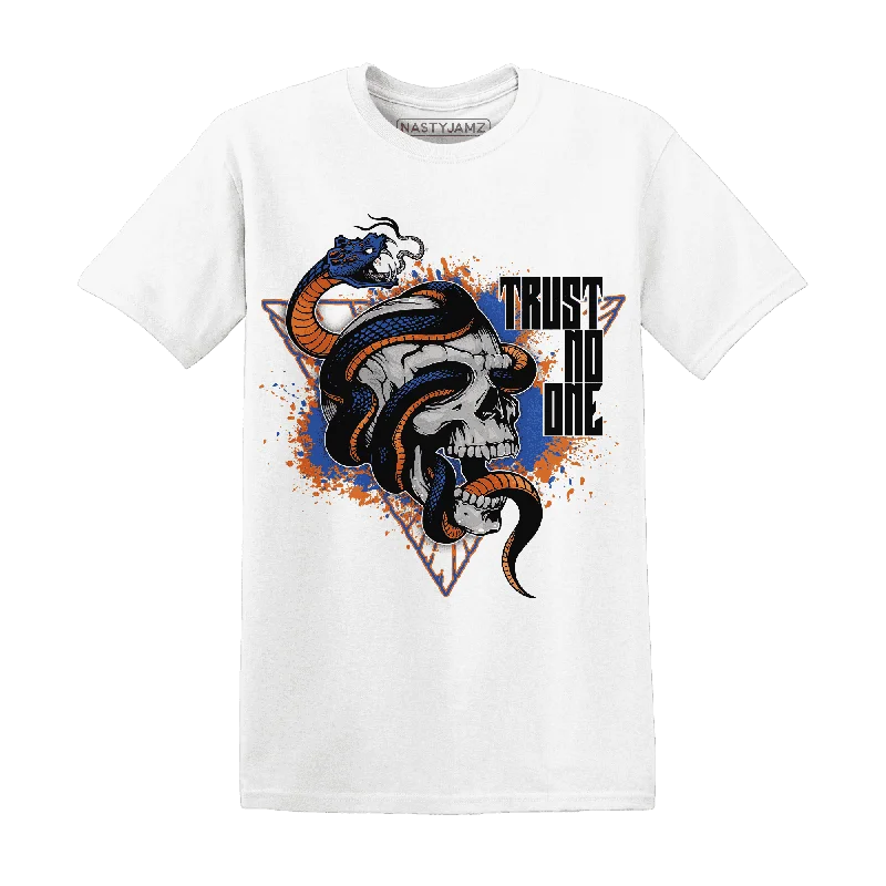 Women's oversized graphic T - shirt with a trendy sloganNastyJamz Dunk Low Knicks T Shirt Match Dont Trust Any Women's oversized graphic T - shirt with a trendy sloganNastyJamz Dunk Low Knicks T Shirt Match Dont Trust Any