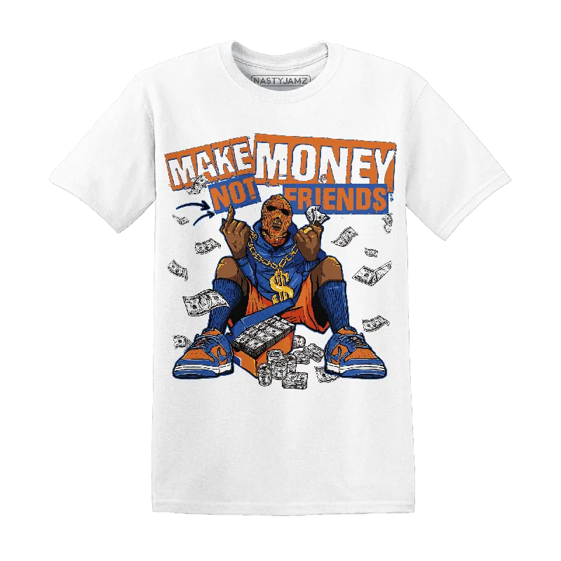 A - line women's T - shirt dress for a feminine silhouetteNastyJamz Dunk Low Knicks T Shirt Match Make Money Not Friends A - line women's T - shirt dress for a feminine silhouetteNastyJamz Dunk Low Knicks T Shirt Match Make Money Not Friends