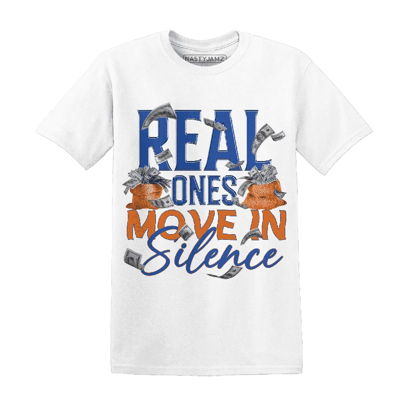 Women's T - shirt with a geometric printNastyJamz Dunk Low Knicks T Shirt Match Move In Silence Money