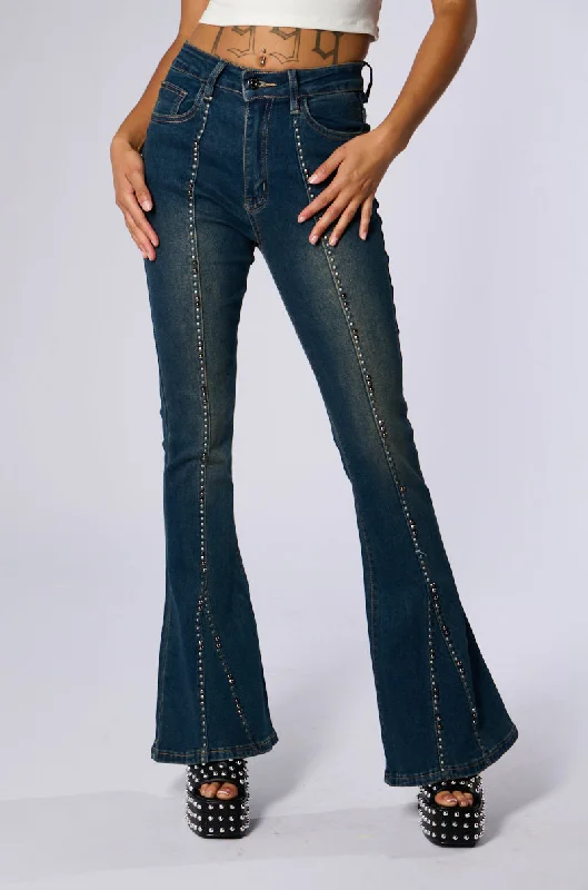 Linen blend palazzo pants for women in a breezy styleEVERYWHERE EVERYTHING FLARE DENIM PANT Linen blend palazzo pants for women in a breezy styleEVERYWHERE EVERYTHING FLARE DENIM PANT