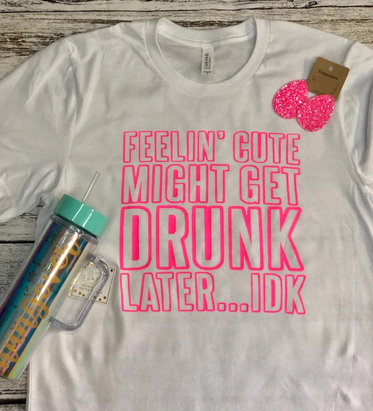 Women's oversized tunic T - shirt for a relaxed fitFeelin’ Cute Tee
