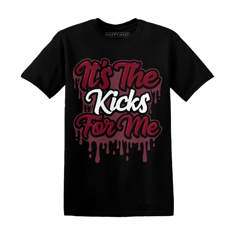 Women's T - shirt with a cut - out detailNastyJamz High White Team Red 1s T Shirt Its The Kicks