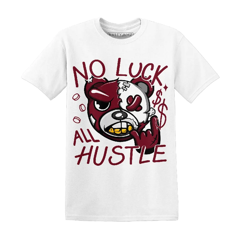 Cable knit women's T - shirt with a beltNastyJamz High White Team Red 1s T Shirt Match All Hustle