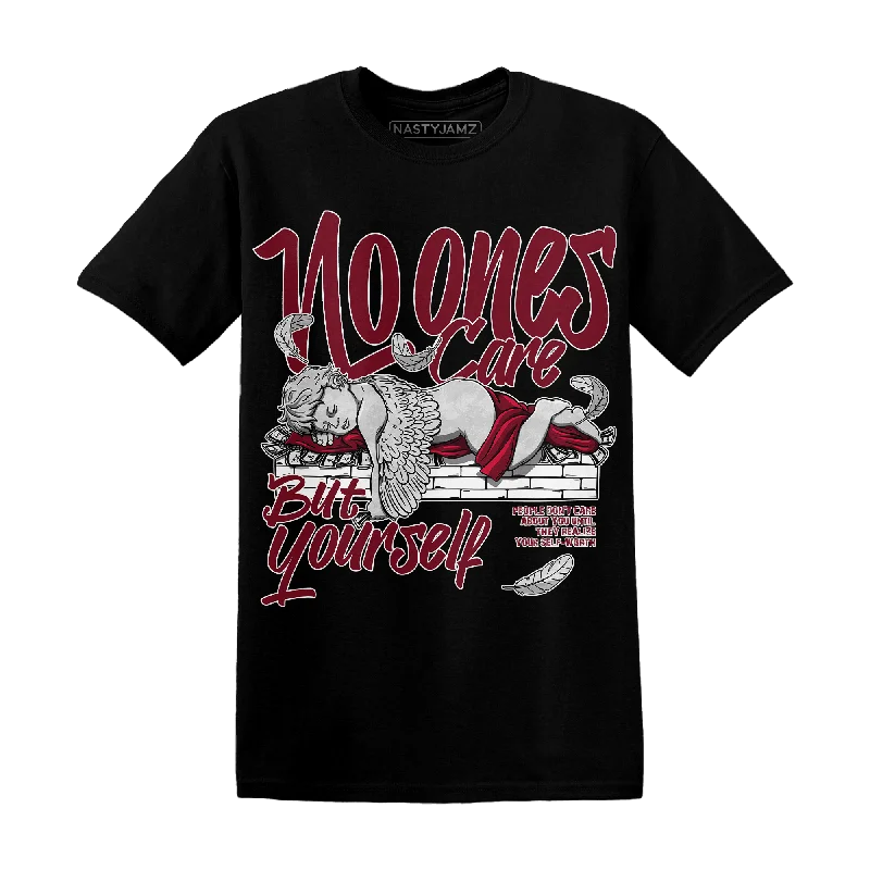 Printed women's T - shirt with animal printsNastyJamz High White Team Red 1s T Shirt No Ones Care Printed women's T - shirt with animal printsNastyJamz High White Team Red 1s T Shirt No Ones Care