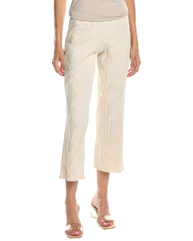 Drawstring jogger pants for women in a casual sporty lookJohn Elliott Ginza Rib Cropped Pant