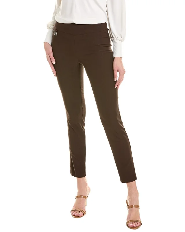 Embroidered wide leg linen pants for women in a natural and elegant styleJoseph Ribkoff Slim Pant Embroidered wide leg linen pants for women in a natural and elegant styleJoseph Ribkoff Slim Pant
