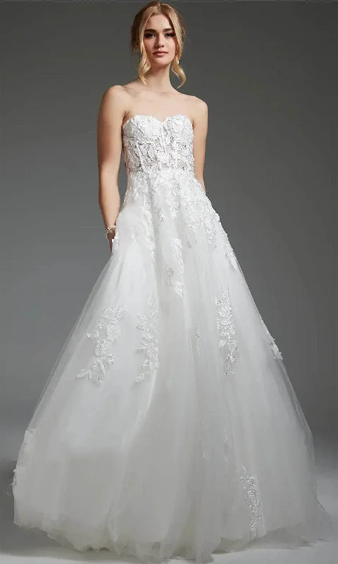 Alternative black wedding dress for a unique brideJovani JB05361 - Corset Wedding Dress Alternative black wedding dress for a unique brideJovani JB05361 - Corset Wedding Dress
