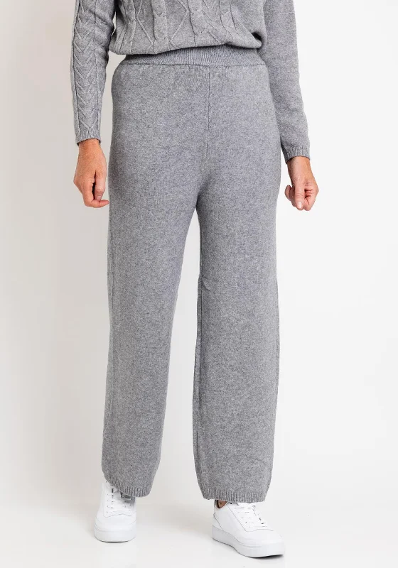 Corduroy pants for women in winterSerafina Collection Casual Wide Leg Knit Trousers, Grey Corduroy pants for women in winterSerafina Collection Casual Wide Leg Knit Trousers, Grey