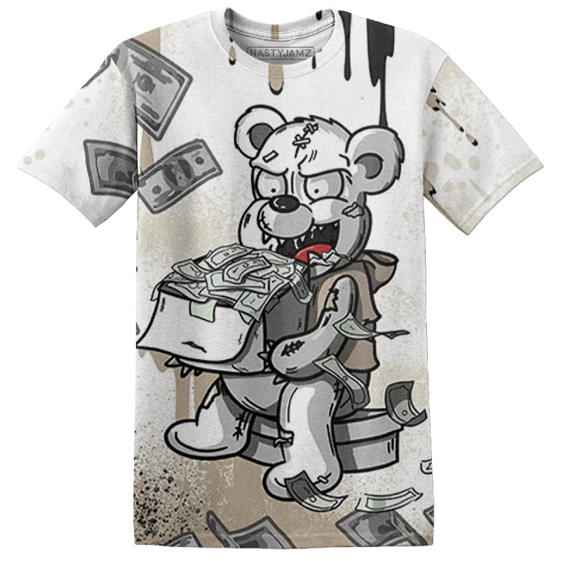 Long - sleeved women's T - shirt with a bell - sleeve designNastyJamz Latte 1s T Shirt Match Cash Money 3D All-Over Print Splash Paint Long - sleeved women's T - shirt with a bell - sleeve designNastyJamz Latte 1s T Shirt Match Cash Money 3D All-Over Print Splash Paint
