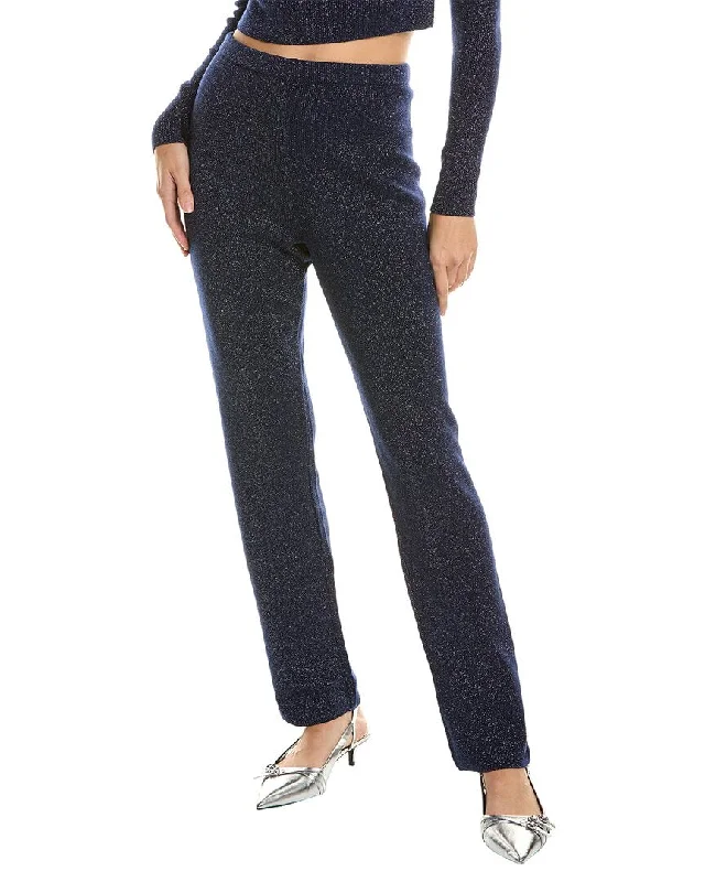 Linen blend palazzo pants for women in a breezy styleLeset Zoe Lurex Cashmere & Wool-Blend Straight Leg Pant Linen blend palazzo pants for women in a breezy styleLeset Zoe Lurex Cashmere & Wool-Blend Straight Leg Pant