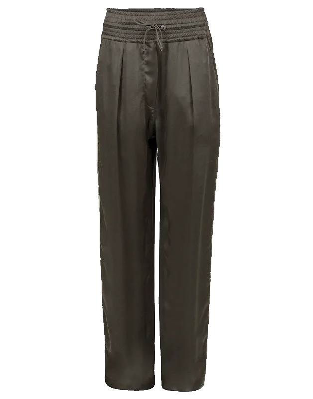 Printed wide leg jeans for women in a colorful and trendy styleLiquid Satin Wide Leg Track Pant Printed wide leg jeans for women in a colorful and trendy styleLiquid Satin Wide Leg Track Pant