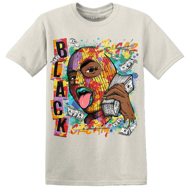 A - line women's T - shirt with a pleated skirtNastyJamz Mid GS Six Championships 1s T Shirt Match No Sugar No Cream