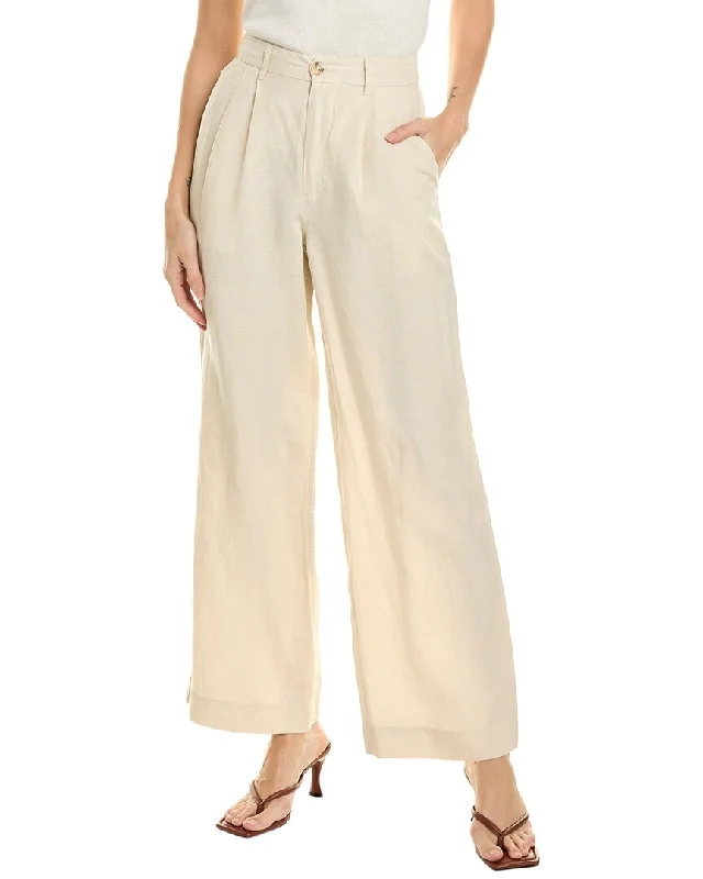 Thermal lined jogger pants for women in a warm and sporty styleOnia Air Pleated Linen-Blend Trouser Thermal lined jogger pants for women in a warm and sporty styleOnia Air Pleated Linen-Blend Trouser