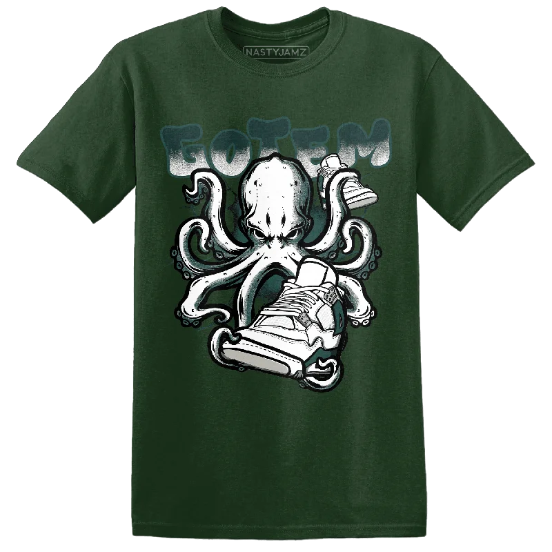 Women's T - shirt with a crocheted detailNastyJamz Oxidized Green 4s T Shirt Match Octopus Got Em Women's T - shirt with a crocheted detailNastyJamz Oxidized Green 4s T Shirt Match Octopus Got Em