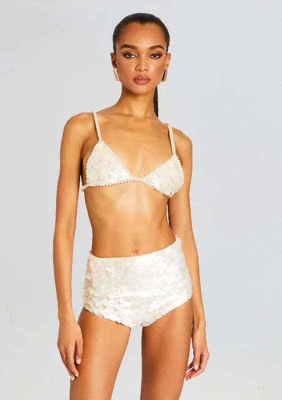 Silk - dupioni wedding dress for a luxurious feelPalmer Sequin Bra
