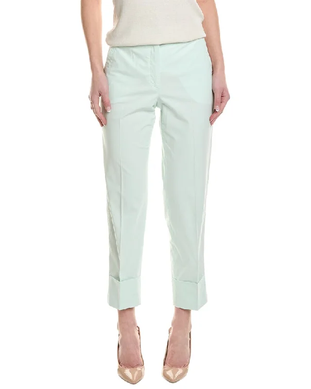 Houndstooth print wide leg pants for women in a sophisticated and statement - making stylePeserico Pant Houndstooth print wide leg pants for women in a sophisticated and statement - making stylePeserico Pant