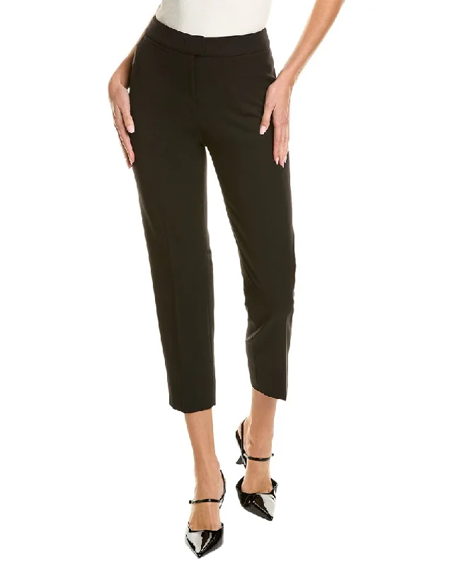 Paisley print wide leg pants for women in a unique and exotic stylePiazza Sempione Brigitte Wool-Blend Pant Paisley print wide leg pants for women in a unique and exotic stylePiazza Sempione Brigitte Wool-Blend Pant