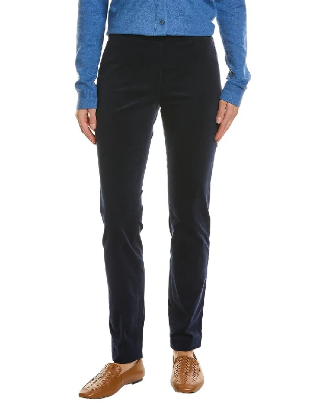 Velvet wide leg pants for women in a luxurious stylePink Tartan Corduroy Pant