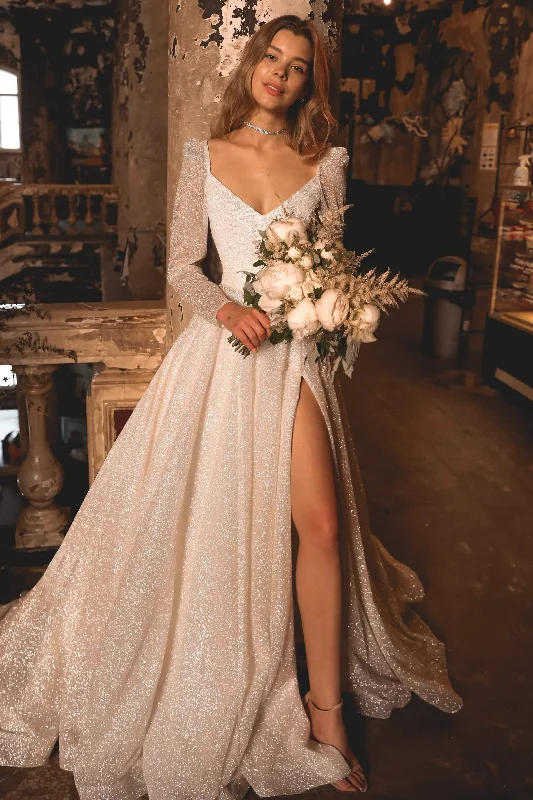 Disney - princess - inspired wedding dressSparkly Wedding Dress Miranda