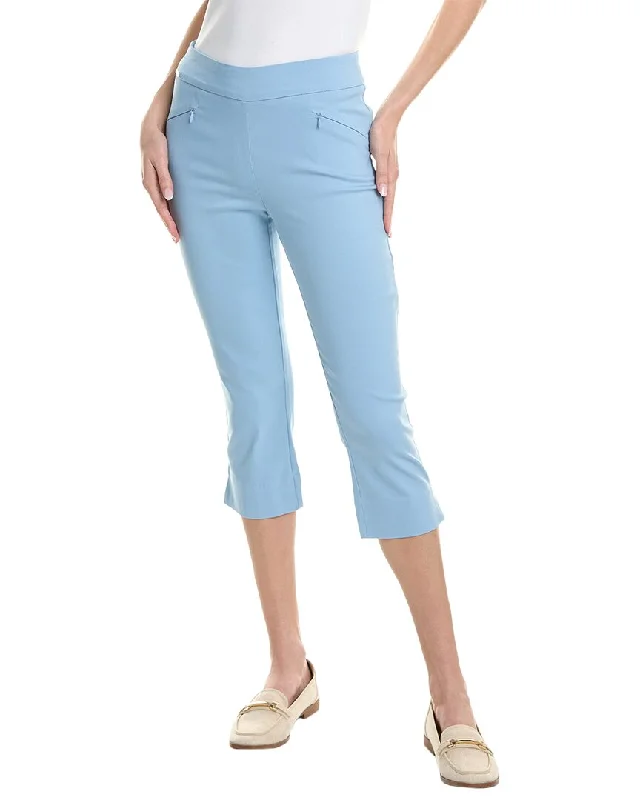 Ankle pants with zippers for women in a convenient designRenuar Capri