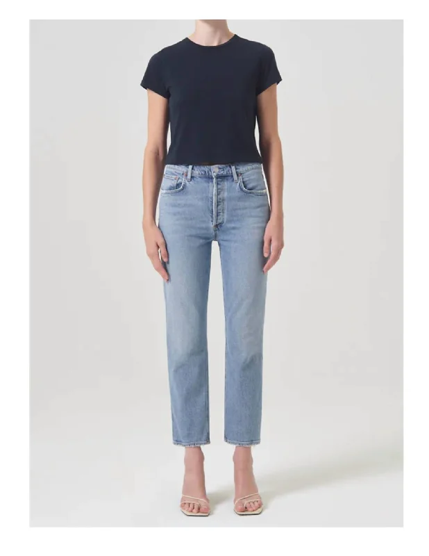 Cuffed wide leg jeans for women in a stylish and neat lookRiley High Rise Straight Crop In Hassle Cuffed wide leg jeans for women in a stylish and neat lookRiley High Rise Straight Crop In Hassle