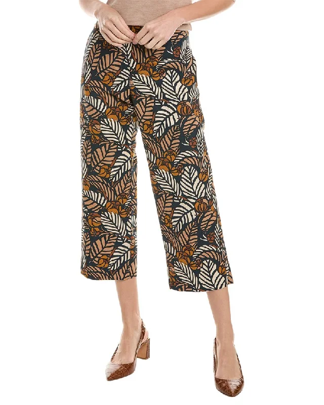 High waisted wide leg pants for women in summerS Max Mara Arizona Linen-Blend Pant