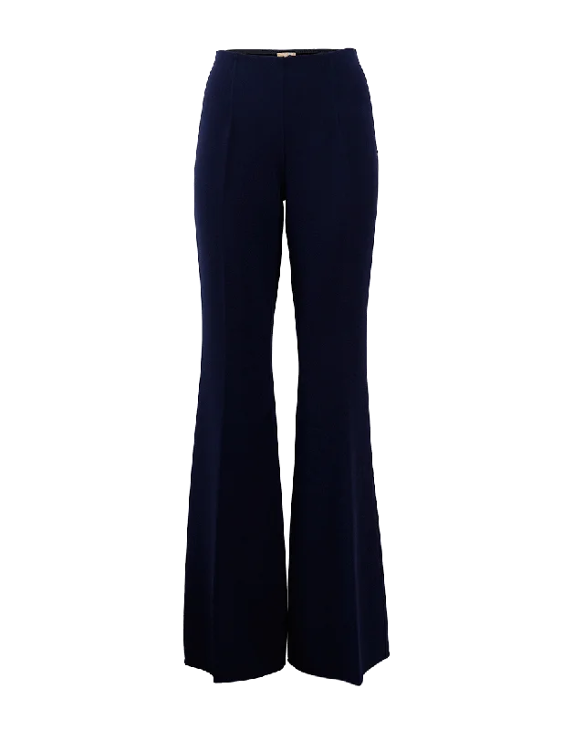 Skinny leather pants for women for a trendy lookSide Zip Flare Pant